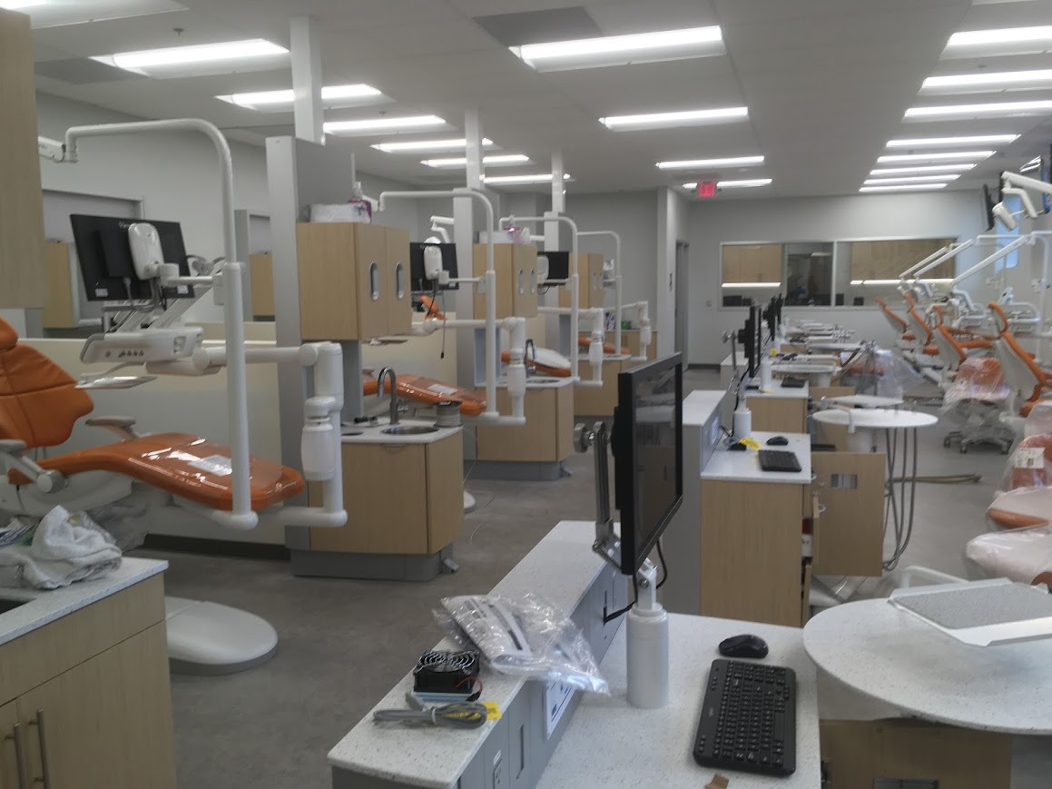 Dental school plumbing project by Venne Plumbing
