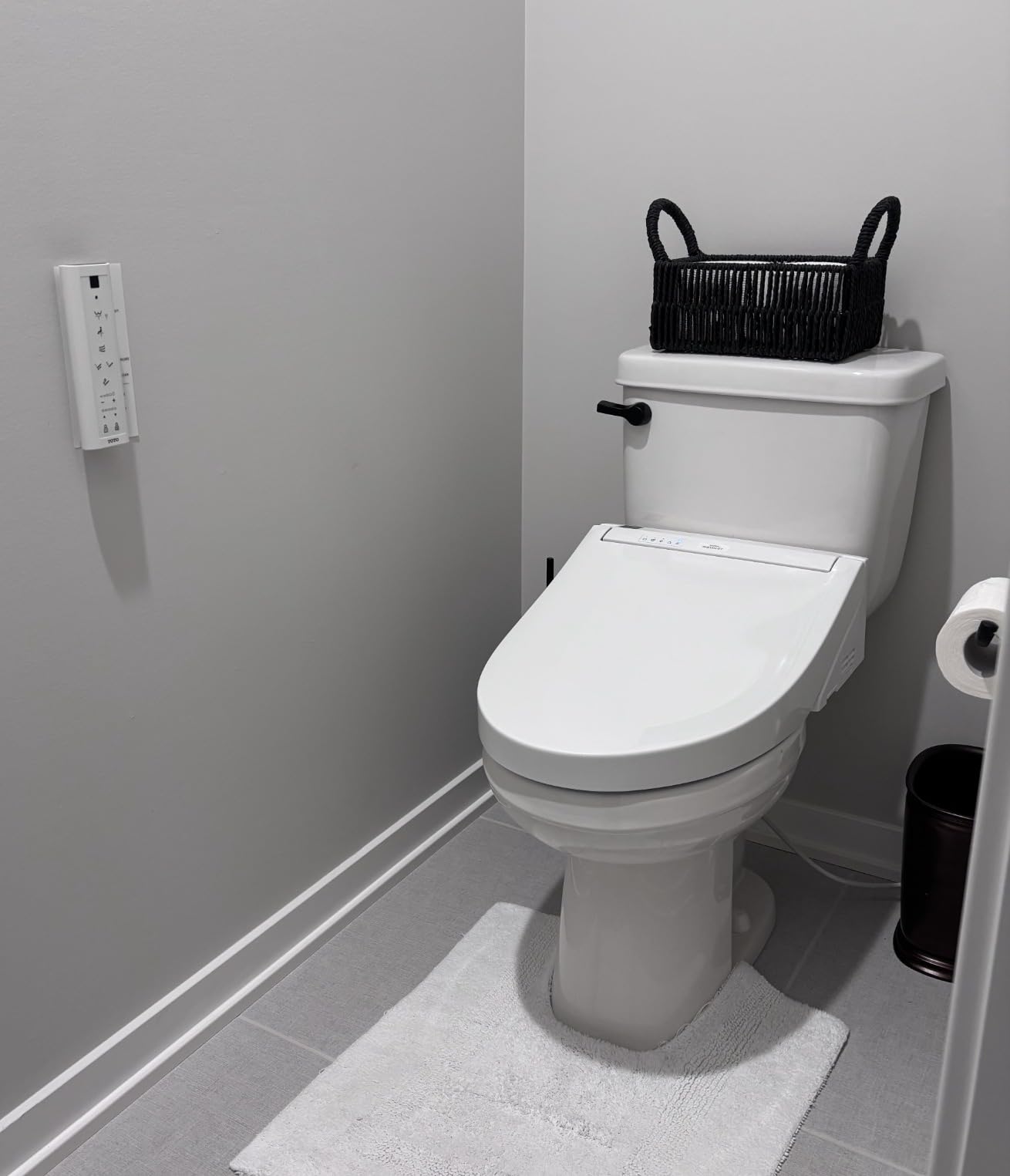 TOTO Bidet seat master bath remodel Sherwood oregon