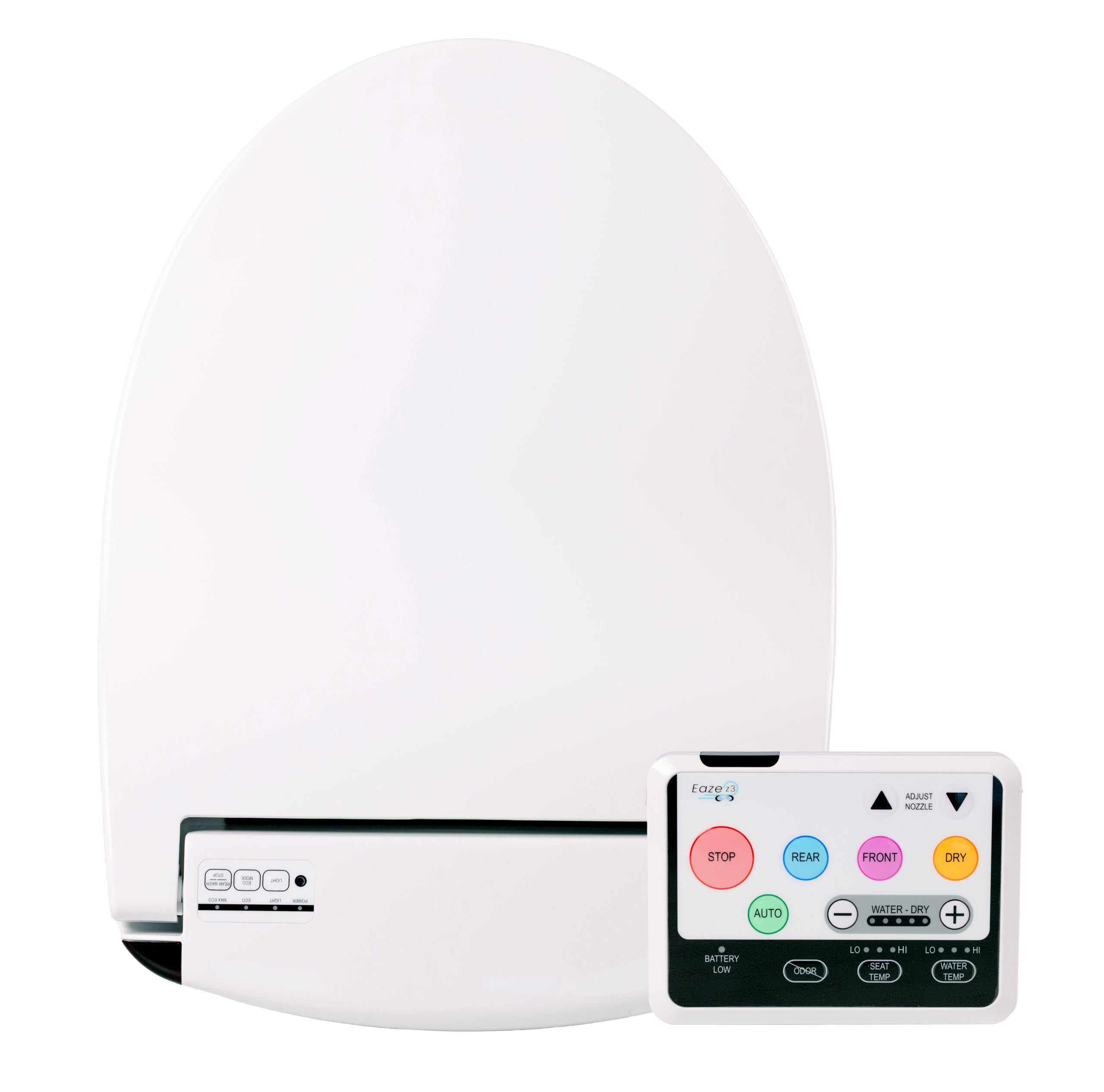 Infinity Eaze Z3 bidet seat with large remote