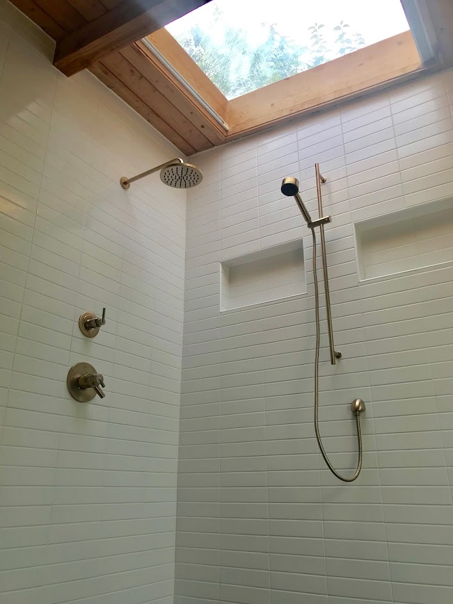 Bathroom remodel project in Beaverton Oregon by Venne Plumbing