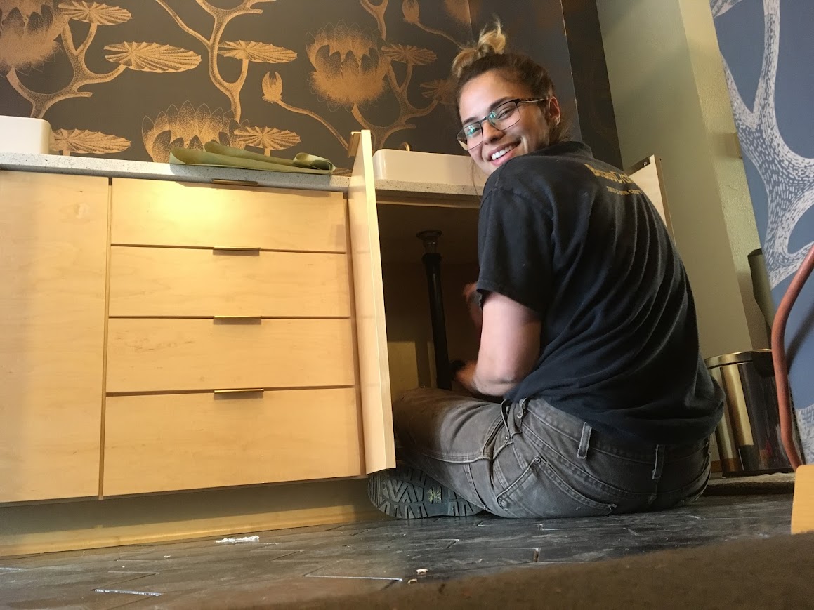 Tile shower plumbing project in Beaverton Oregon by Venne Plumbing