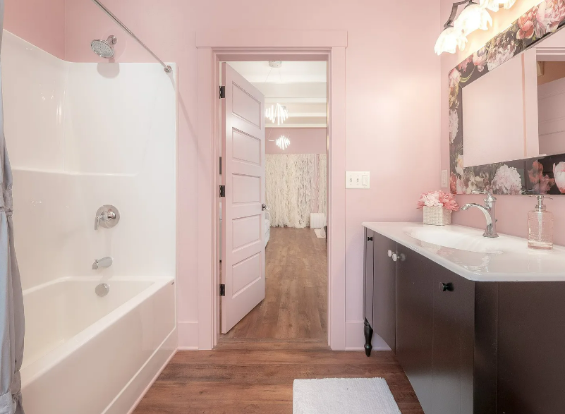 Luxury bathroom plumbing remodel in Newberg